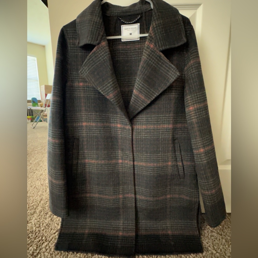 Women's plaid coat